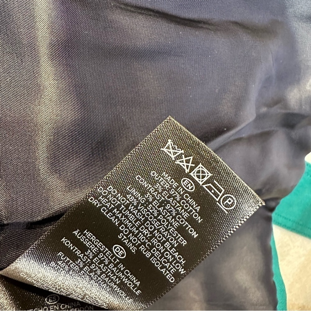 Hobbs London Belted Short Coat Green Womens Size 4 - Picture 7 of 8